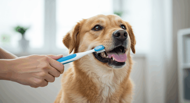 Steps to Clean Teeth and Fresh Breath in Dogs