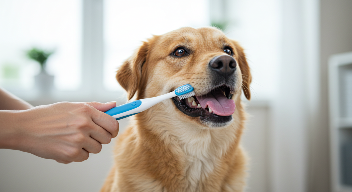 Steps to Clean Teeth and Fresh Breath in Dogs
