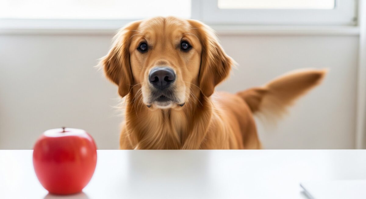 Apples for dogs' health