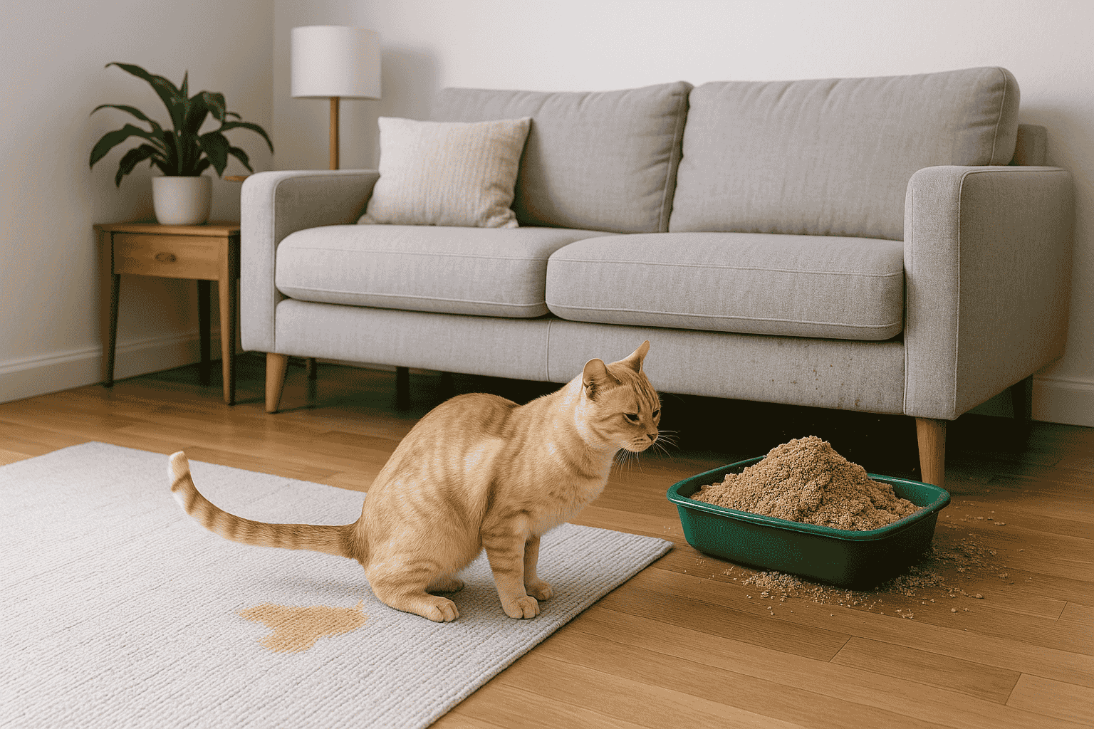 How to Stop a Cat from Peeing Outside Litter Box