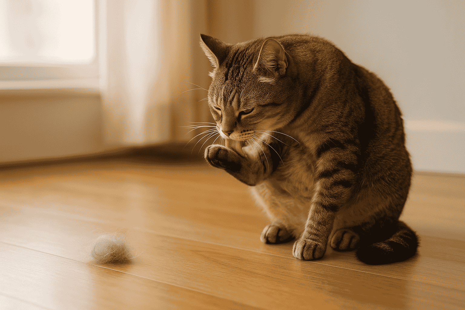 How to Treat Cat Hairballs