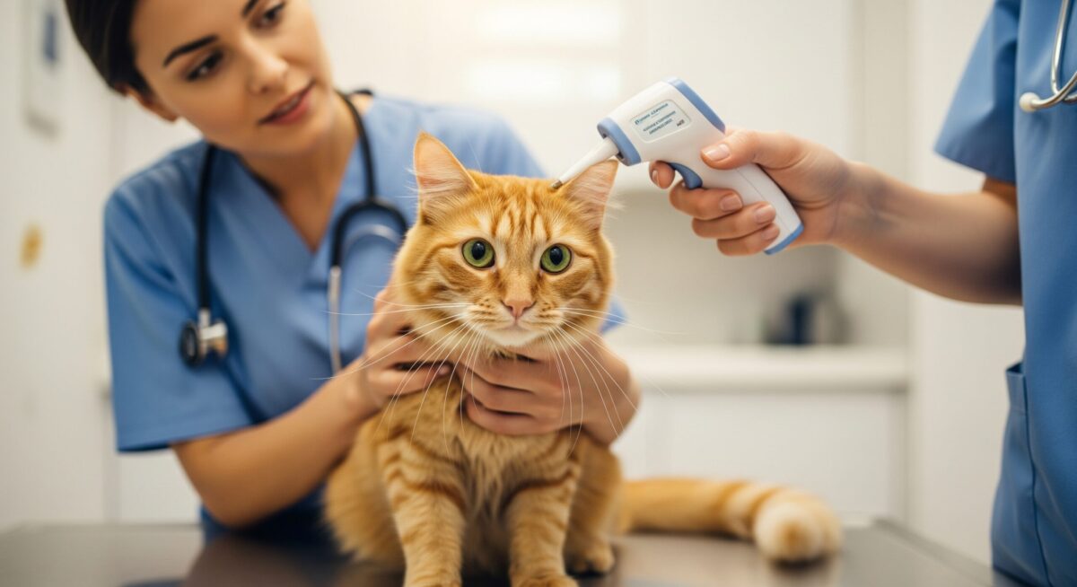 infrared thermometry for cats