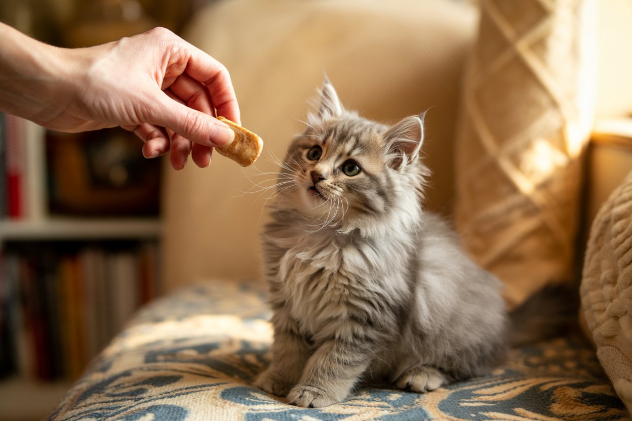 How to Train a Kitten for Better Behavior