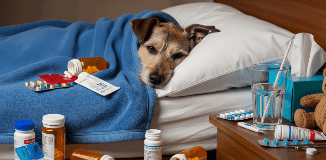 stressed immune system in dogs