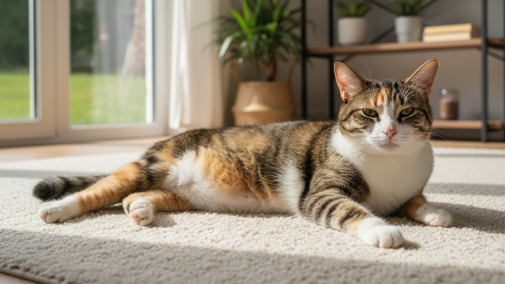 primordial pouch in cats