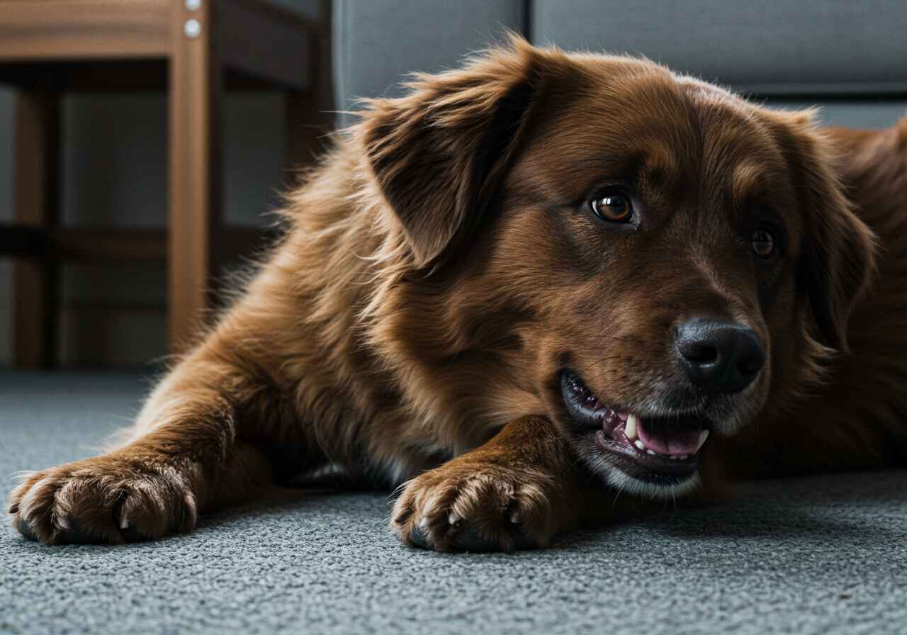 Dog Chewing Everything