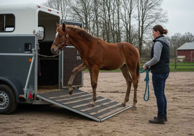 Trailer Train a Horse Safely