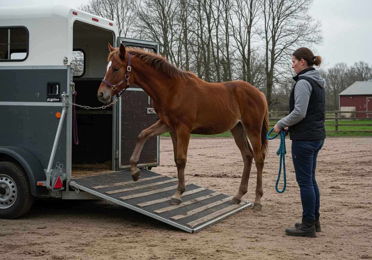 Trailer Train a Horse Safely