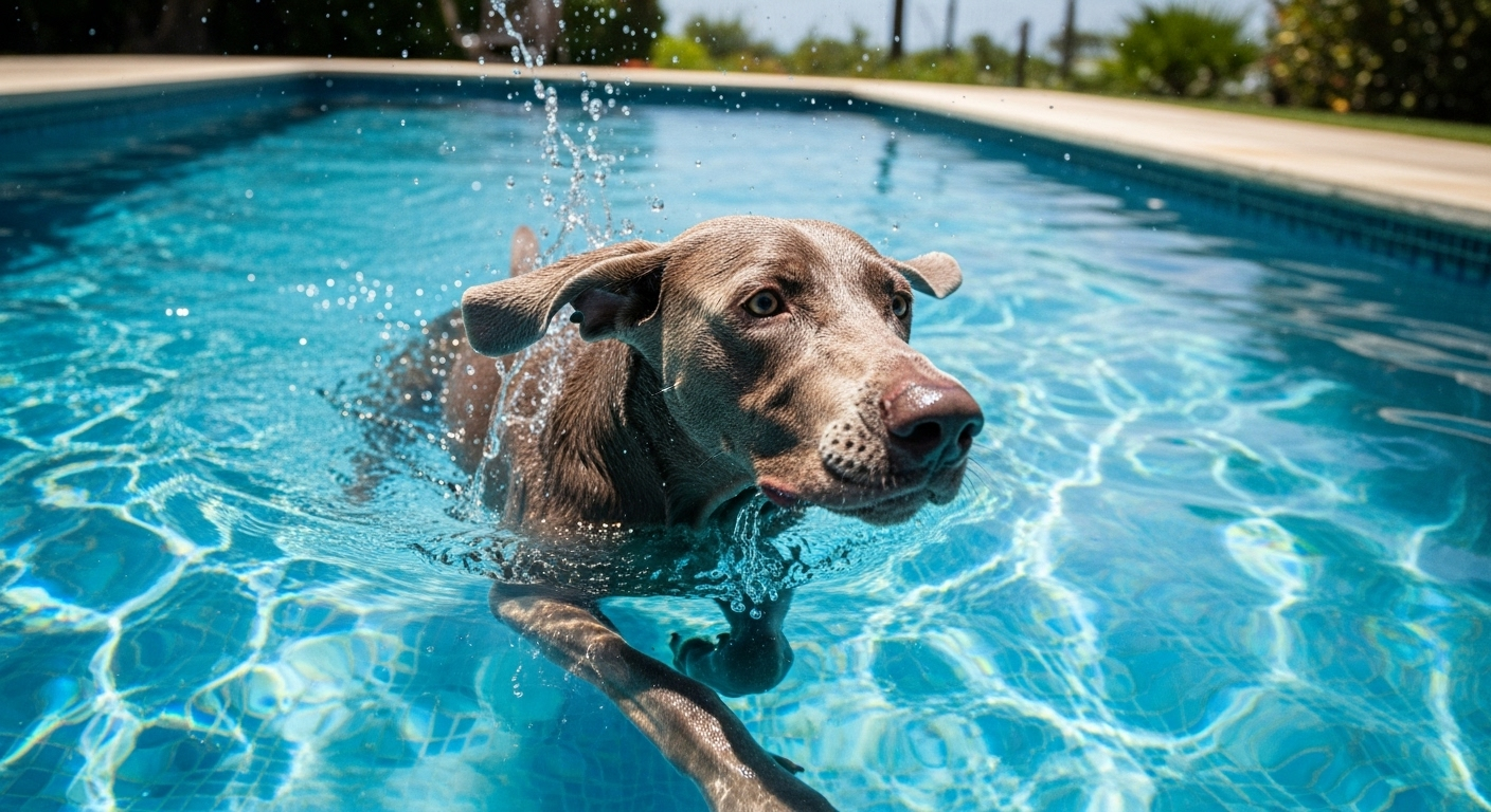 pool water safety for dogs
