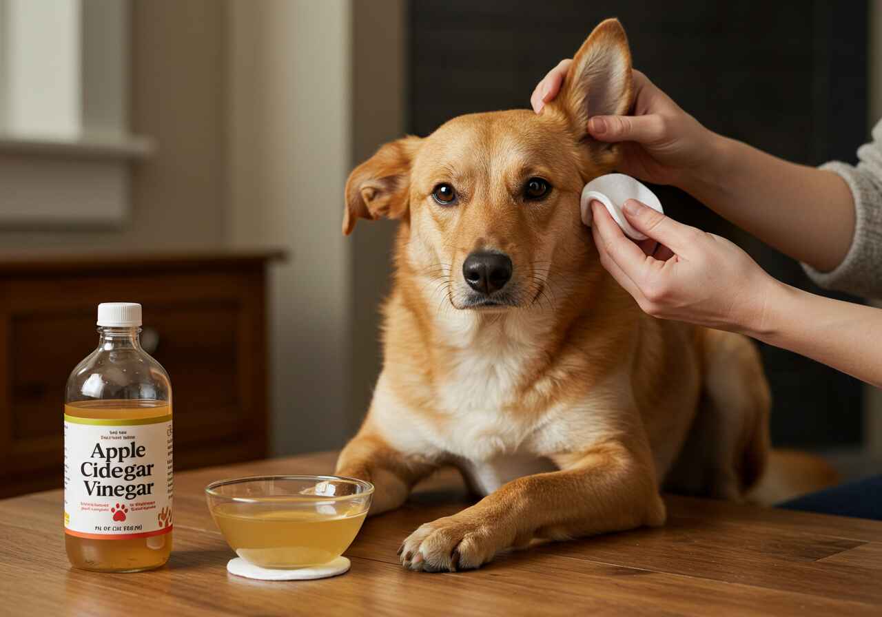 Apple Cider Vinegar for Dogs’ Ears