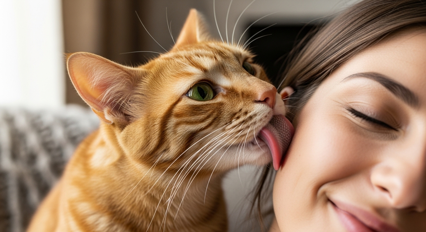 What Does It Mean When a Cat Licks You