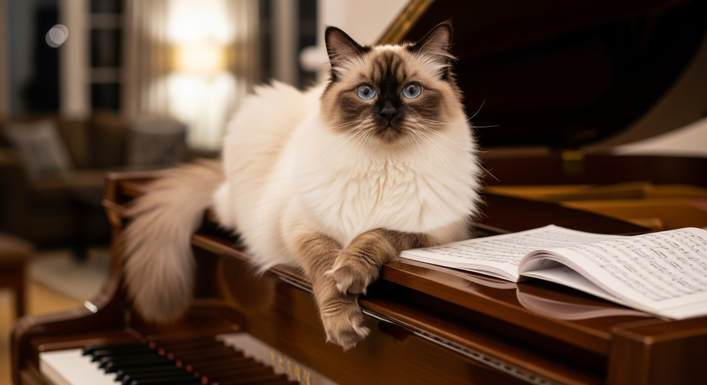 music therapy for cats