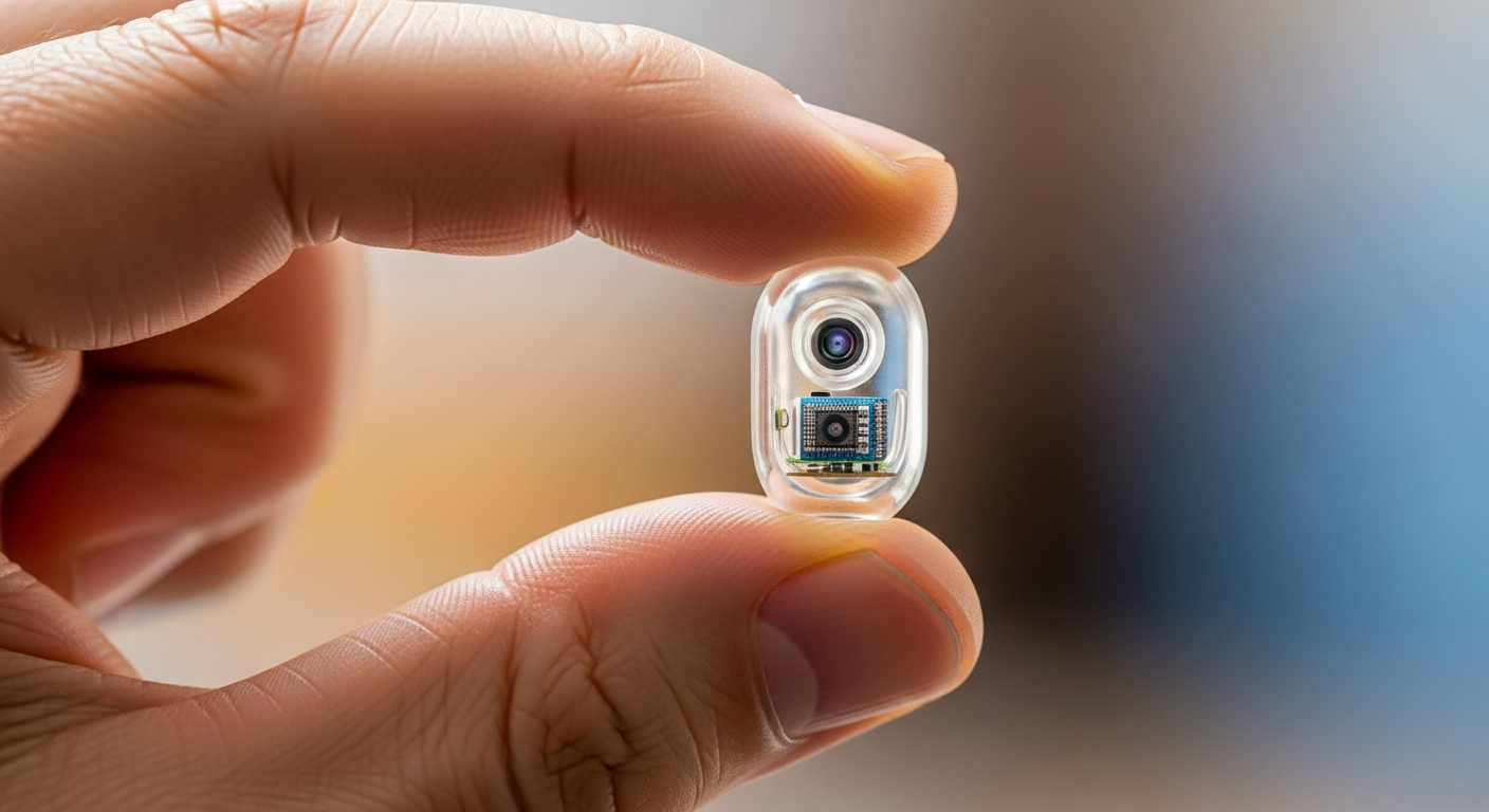 Capsule camera for canine GI diagnostics
