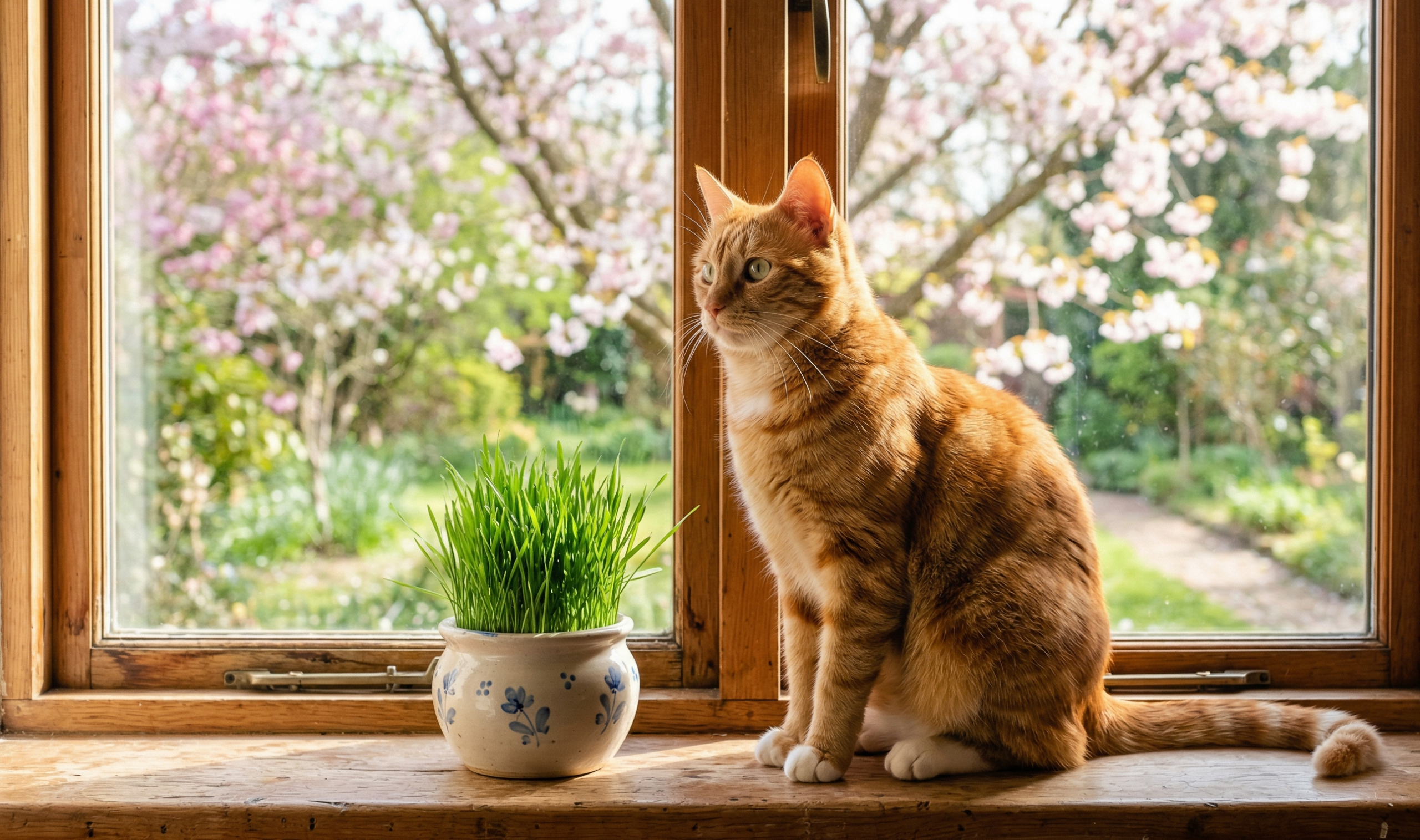 Spring health tips for cats