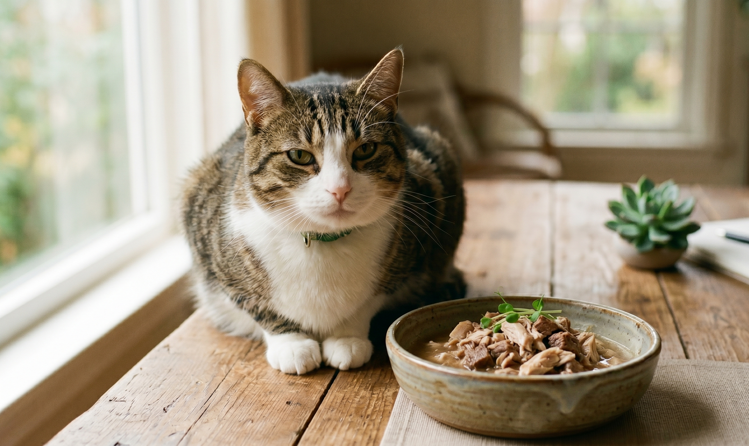 Diet for anemic cats