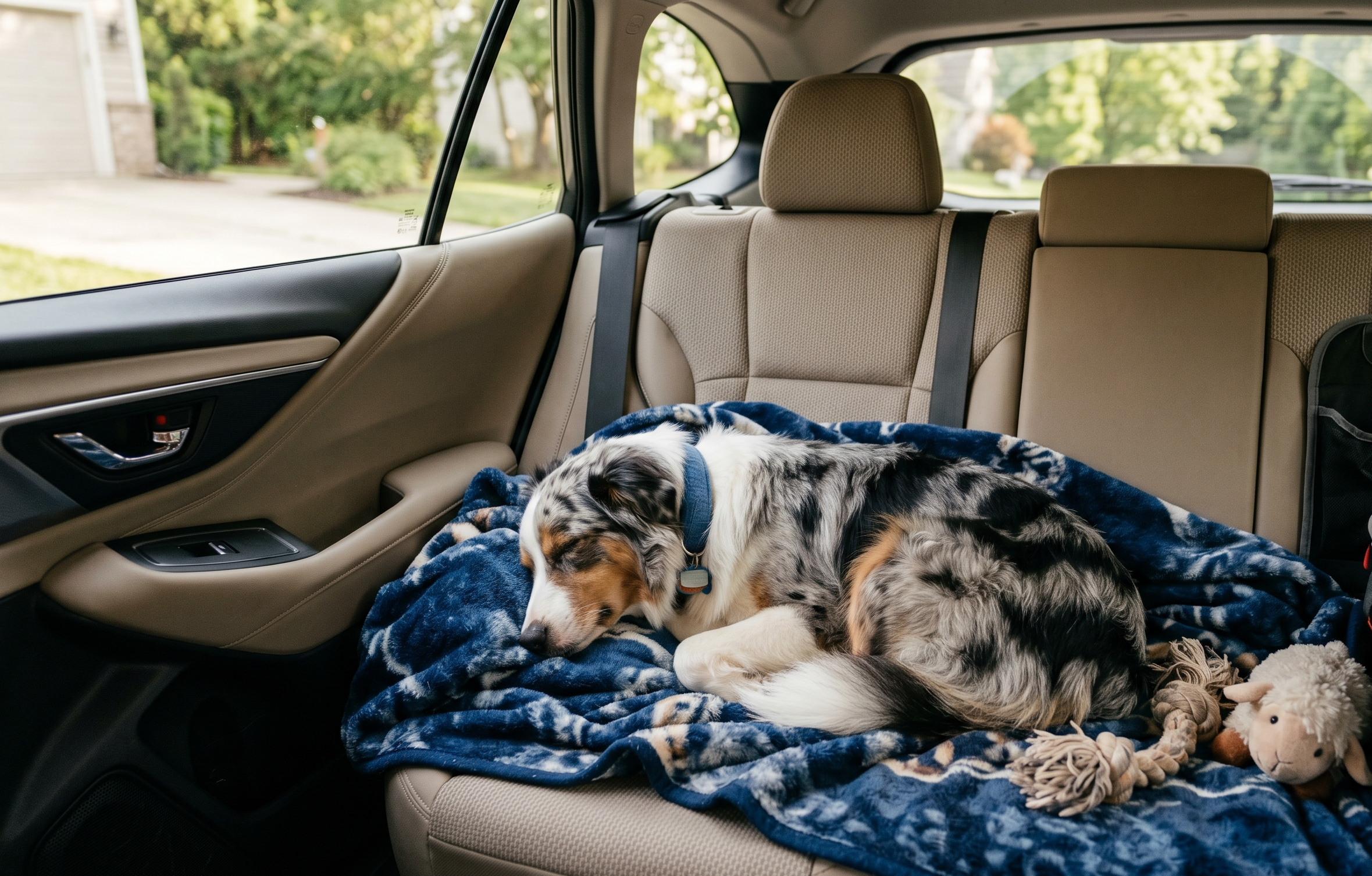 Natural ways to ease dog travel anxiety
