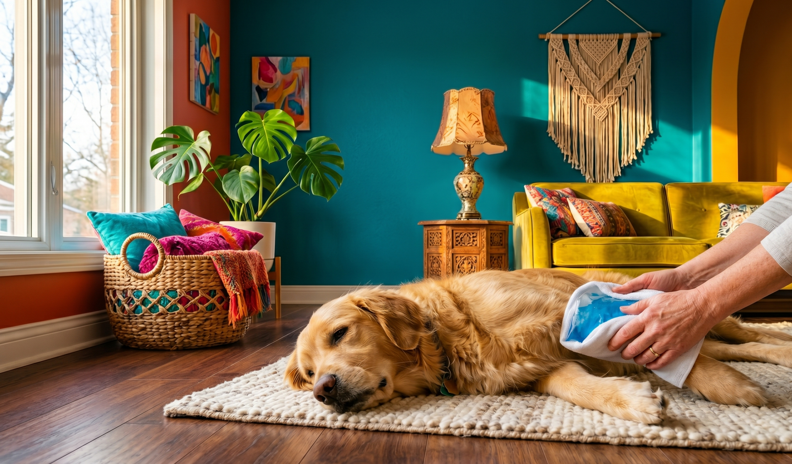 Hot and cold therapy for dogs