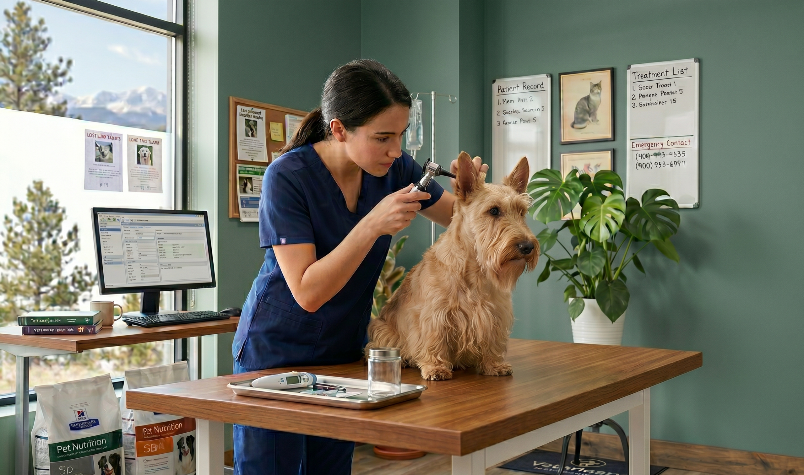Canine otitis externa microbial diversity