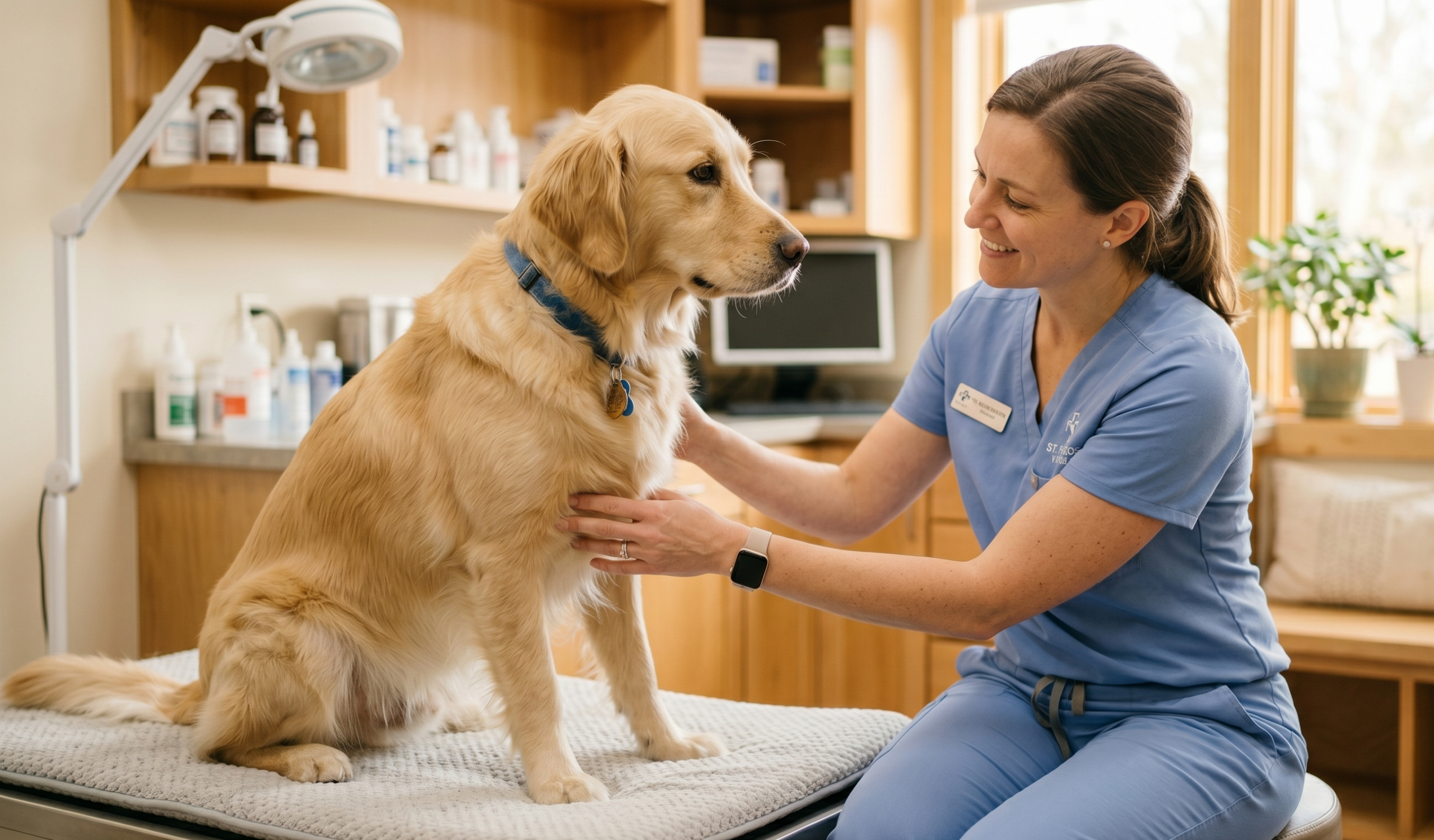 GI ulcers in dogs and microbiome