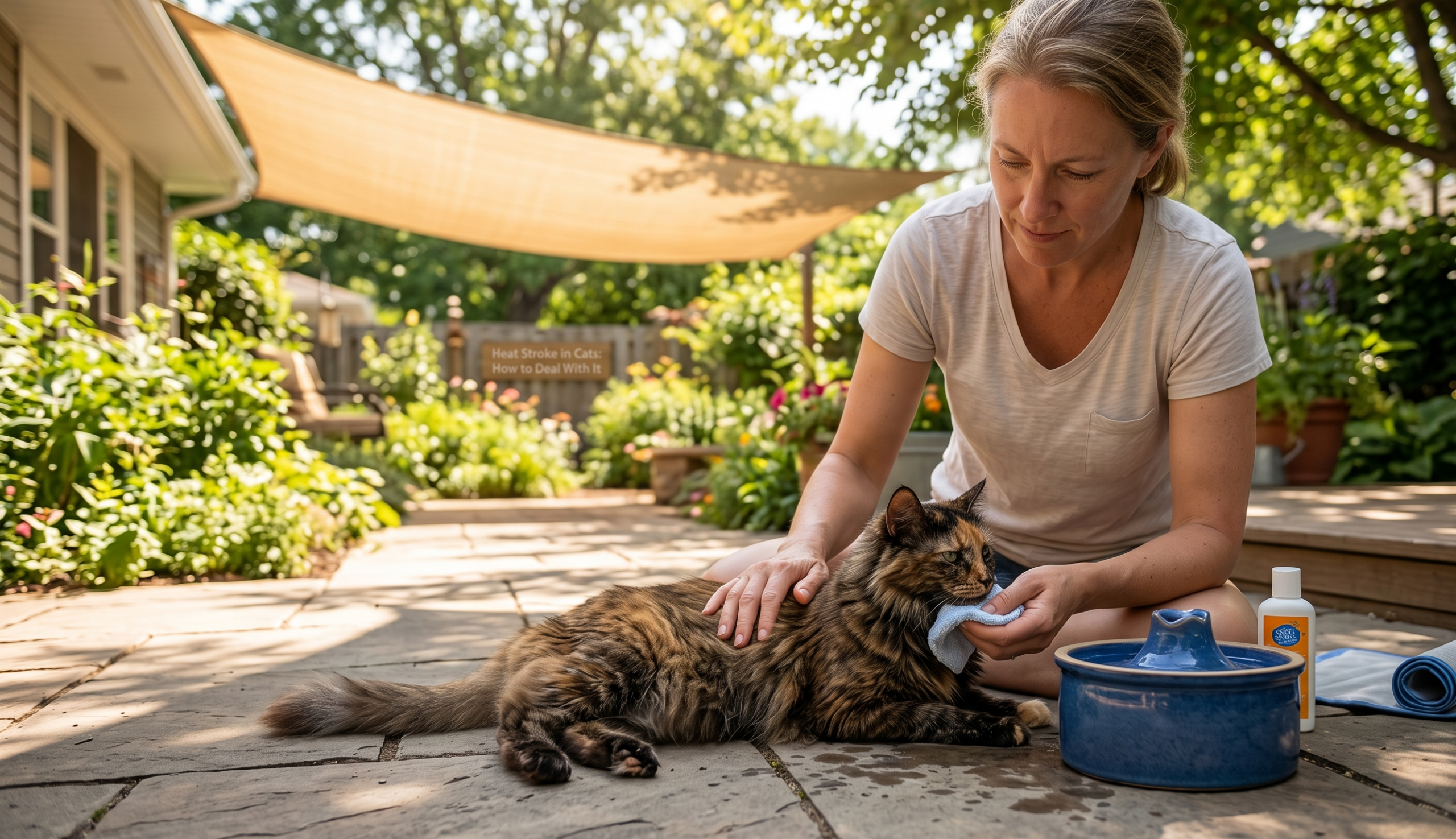 heat stroke in cats