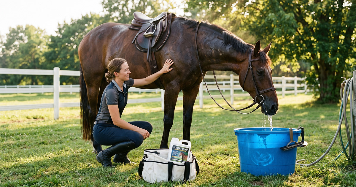Equine hydration and electrolytes