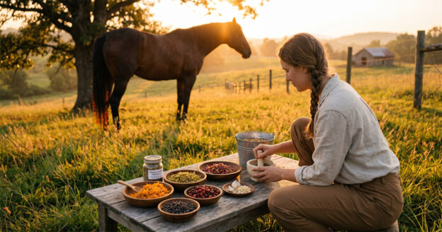 Adaptogens for horses