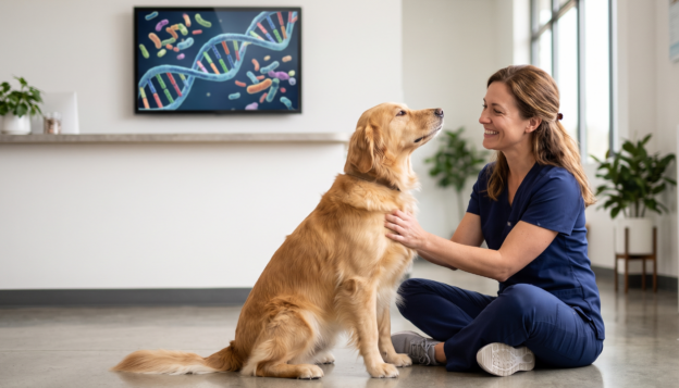 Canine microbiome modulation