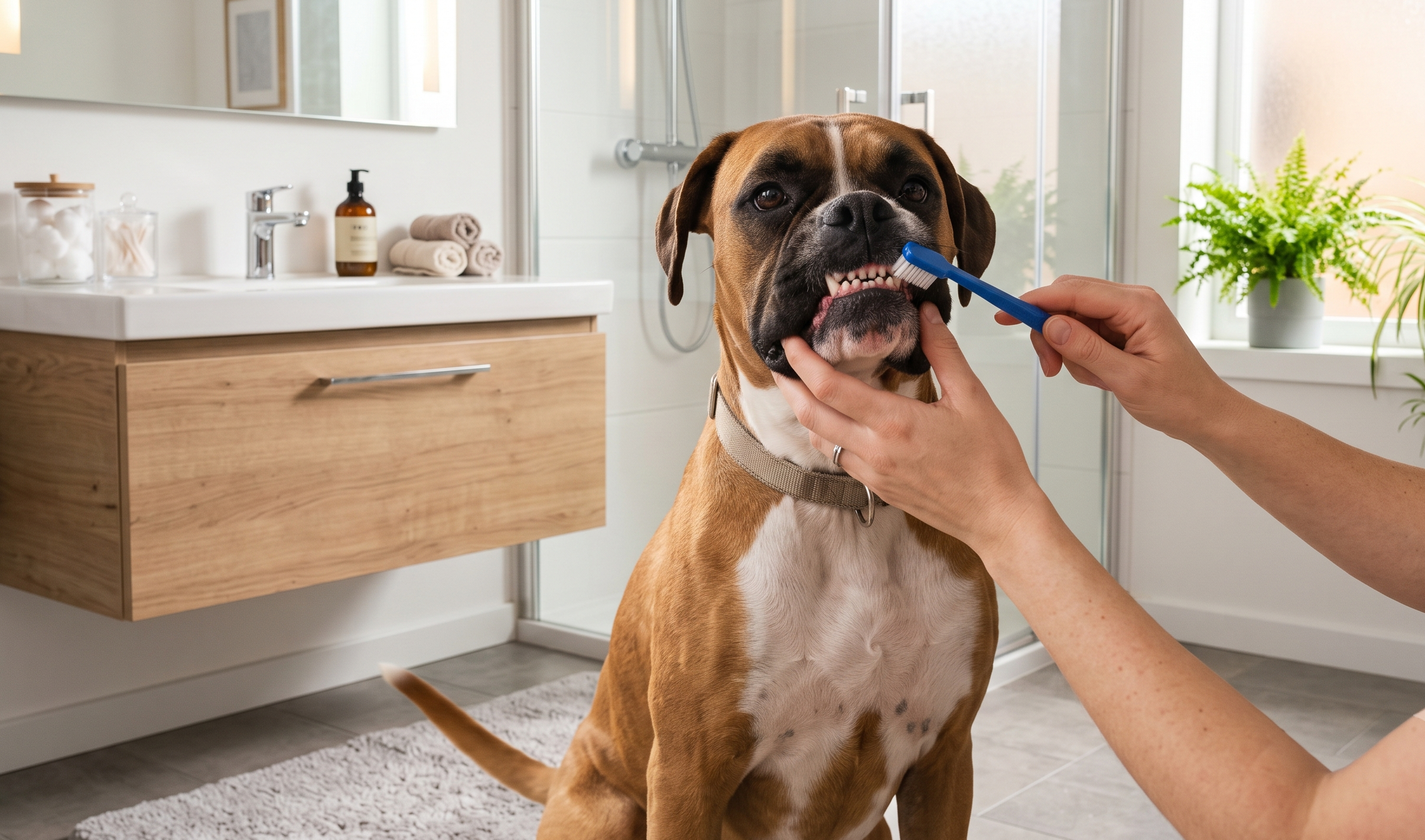 natural dog plaque removal