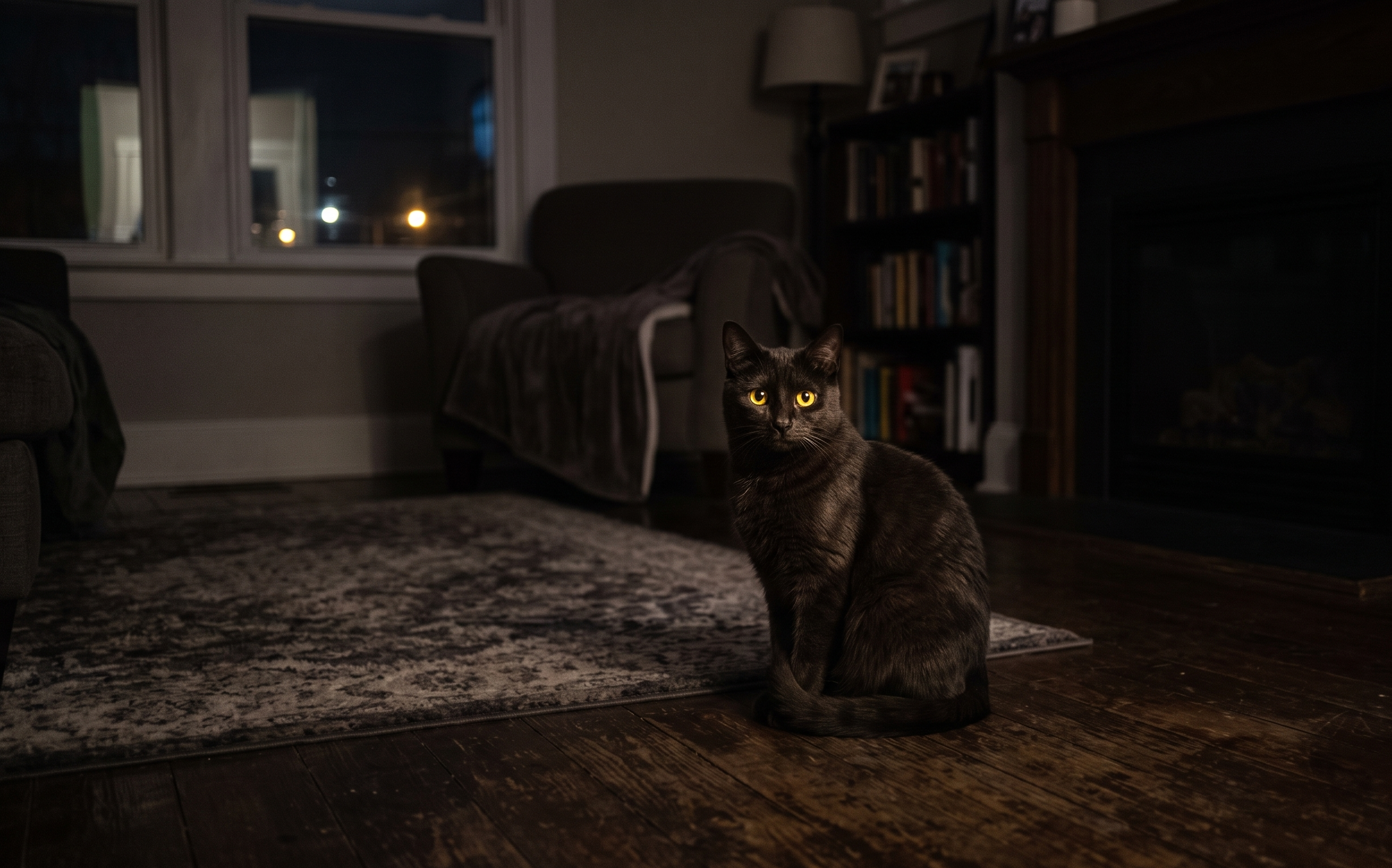 nighttime activity in cats
