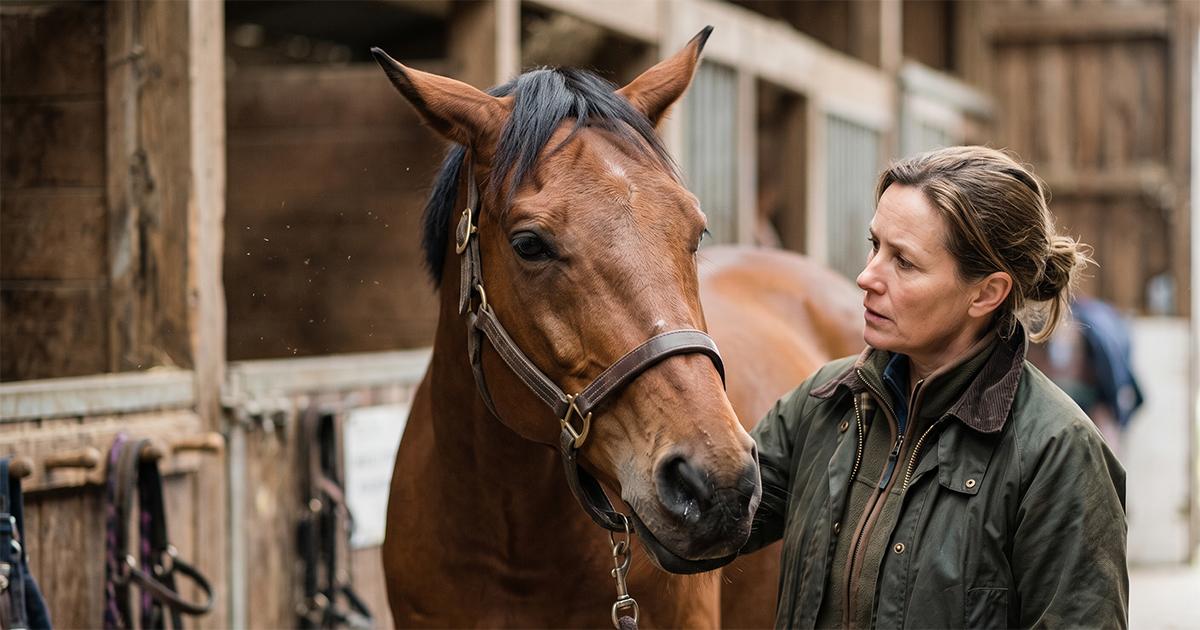 horse behavior and pain signs