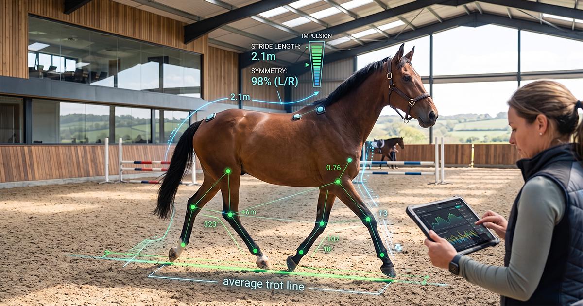 Equine biomechanics and movement tracking