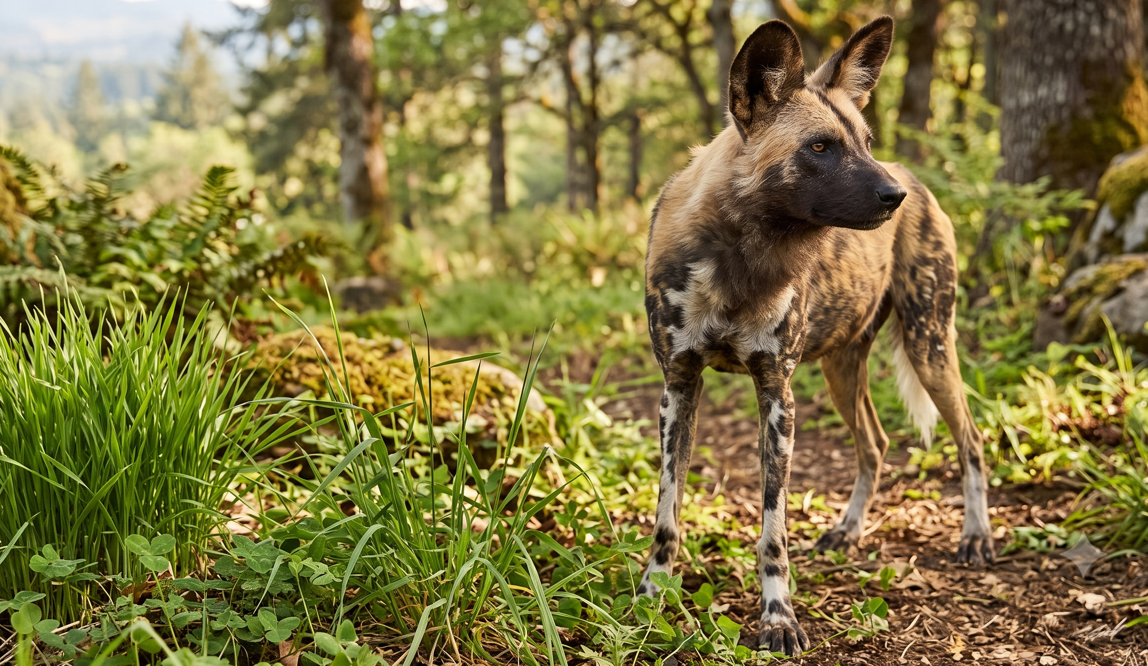 zoopharmacognosy in wild dogs