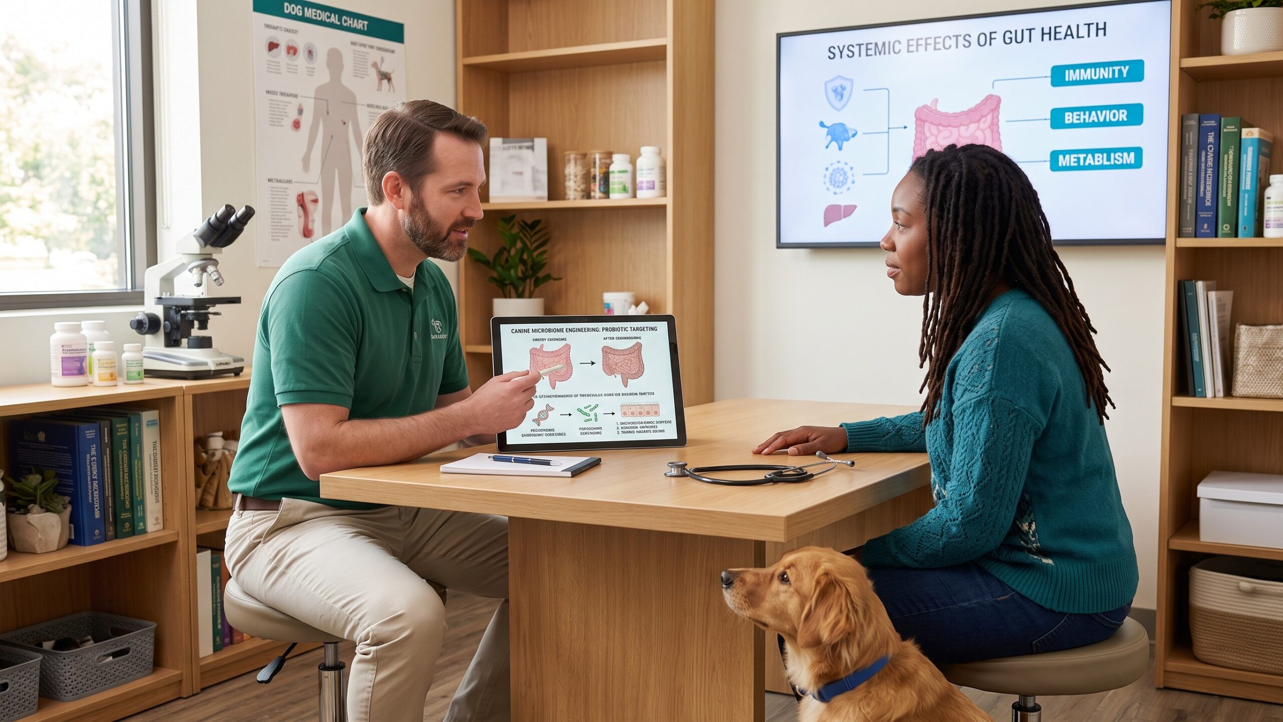 canine microbiome engineering