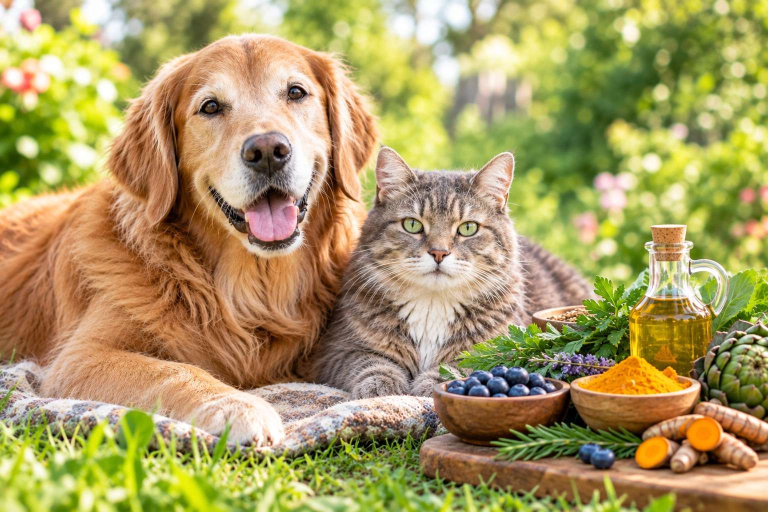Natural ways to support pets' liver health