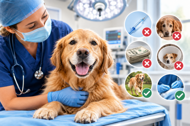 Dog surgery myths people should know.