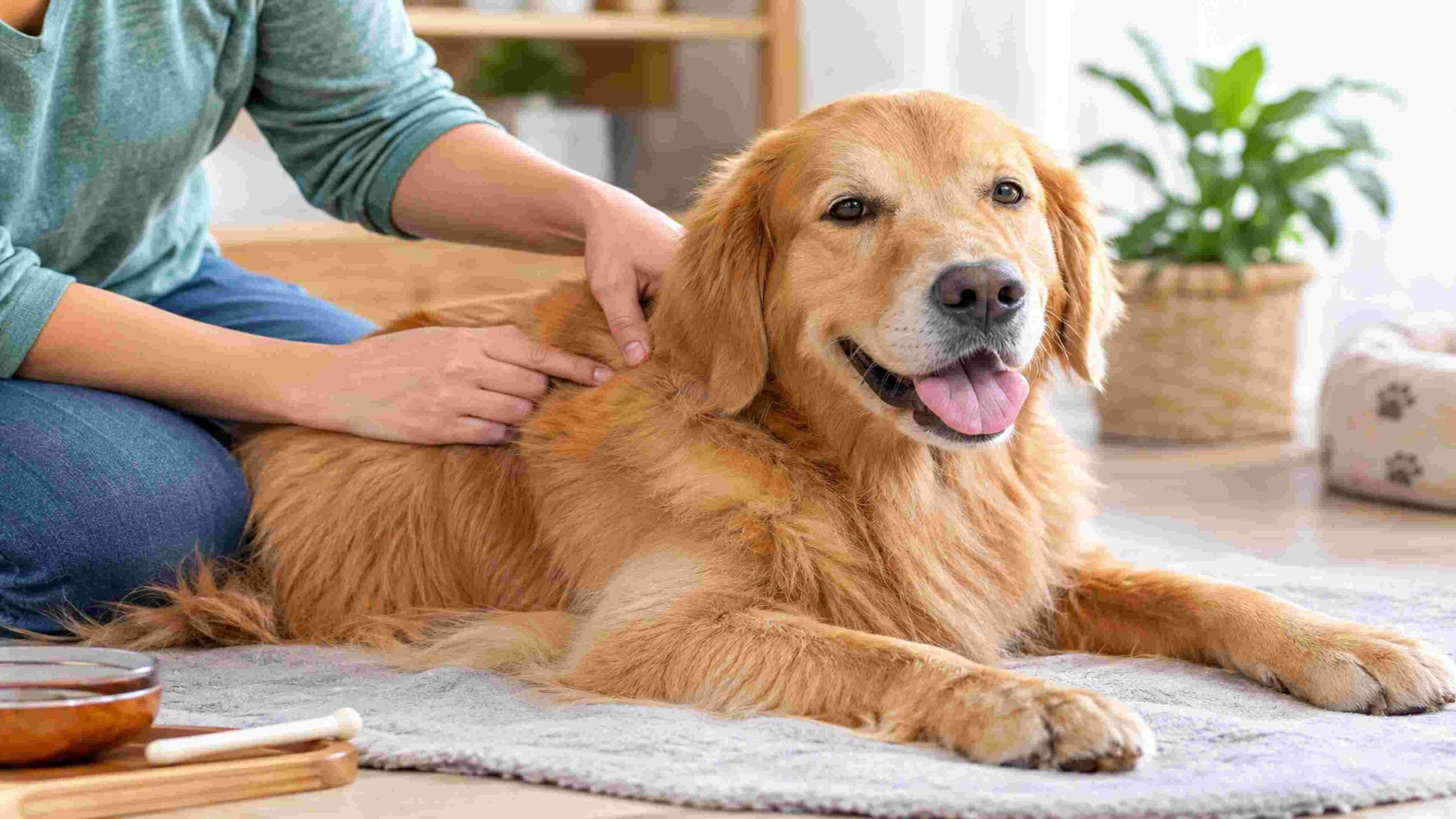 Acupressure for dogs may support immune health and overall wellness.