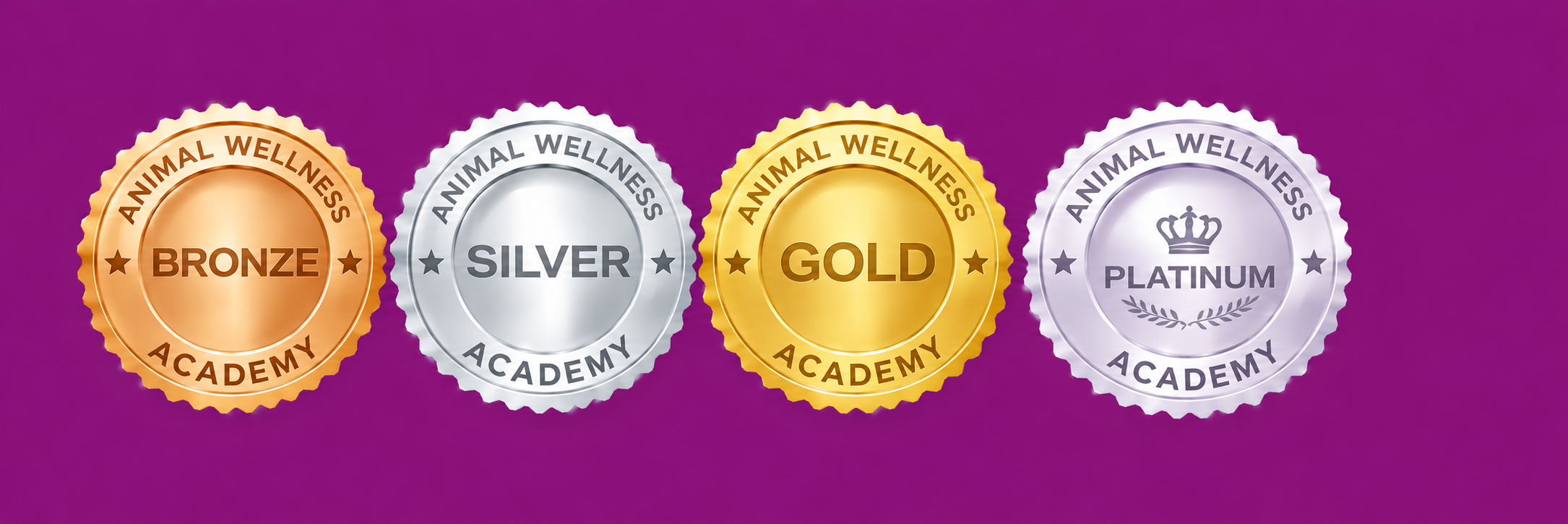 Animal Wellness Academy badges