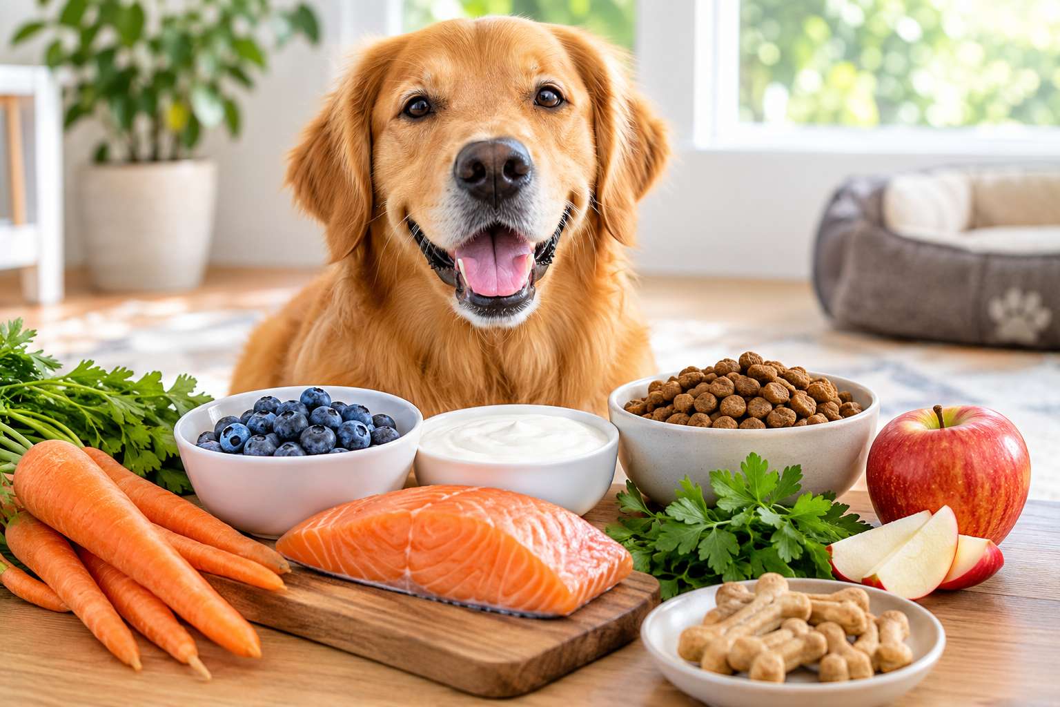 Dog-friendly foods that help support your dog’s teeth and gums naturally.